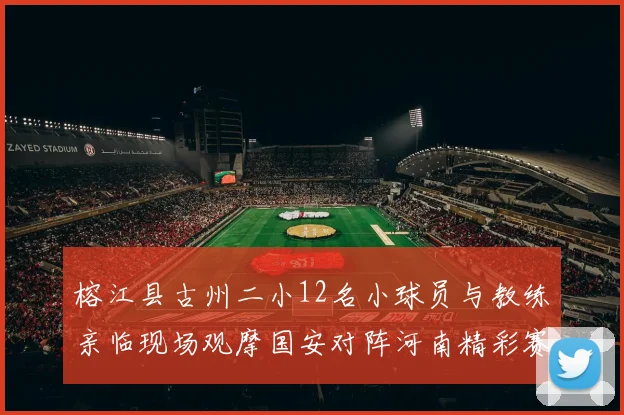 榕江县古州二小12名小球员与教练亲临现场观摩国安对阵河南精彩赛事